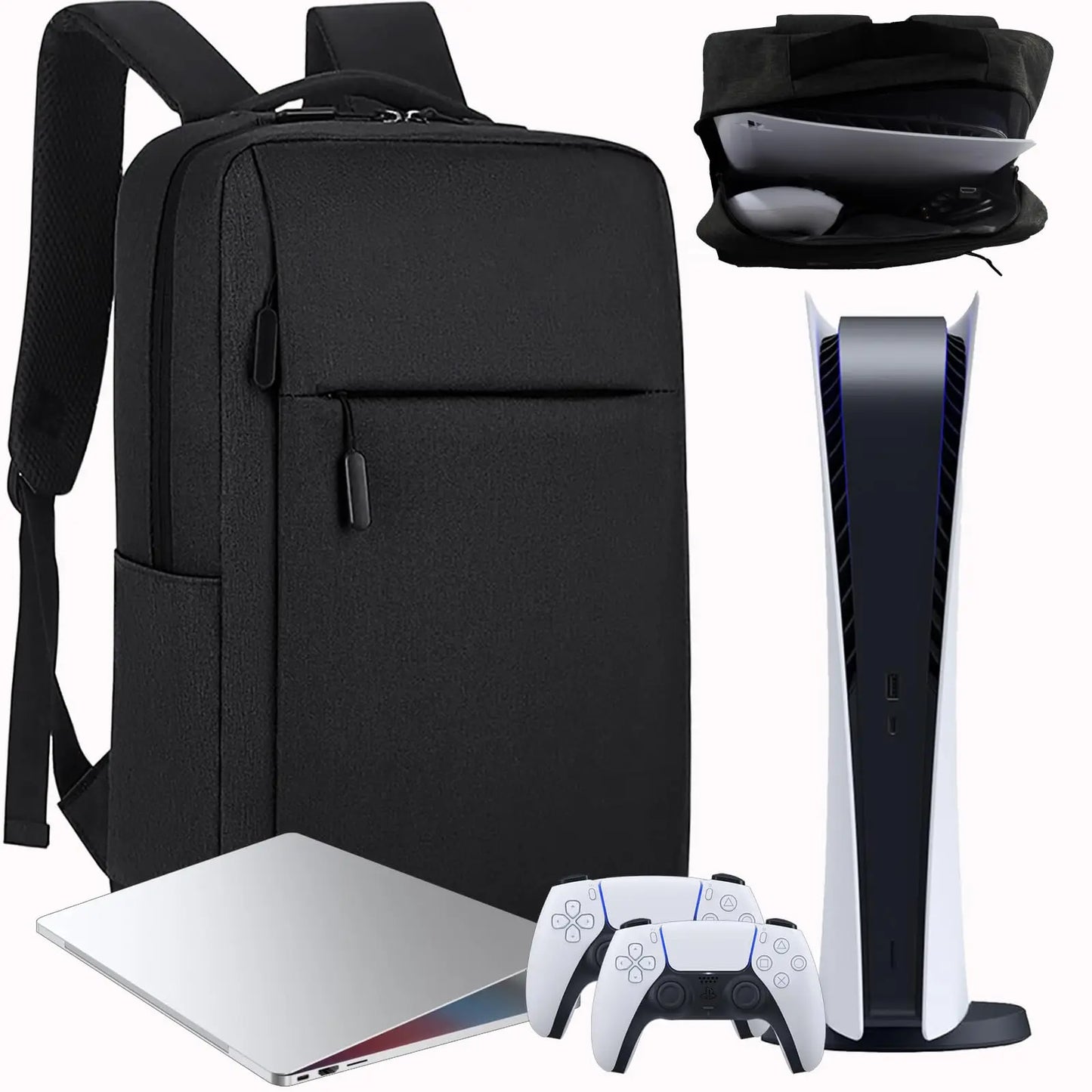 PS5 Gaming Travel Backpack – Protective Carrying Case for Console