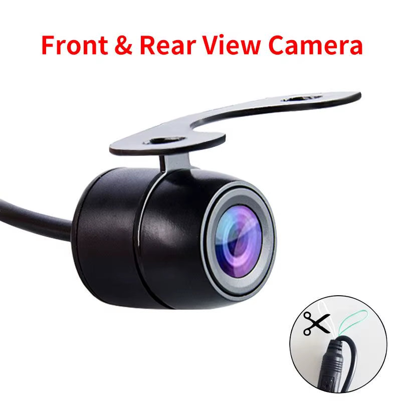 HD Waterproof CCD Rear View Camera with 8 LED Night Vision for Enhanced Reversing and Parking Assistance