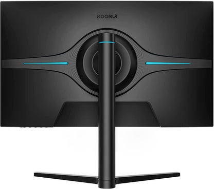 27-Inch FHD Monitor with Fast IPS Display (1920x1080, 165Hz, 1ms, DCI-P3 90%, DP 1.2, HDMI 1.4, Type-C Audio, 300 cd/m²), Adjustable Stand, Ultra-Narrow Bezel, Black and Blue