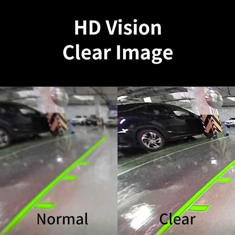HD Waterproof CCD Rear View Camera with 8 LED Night Vision for Enhanced Reversing and Parking Assistance