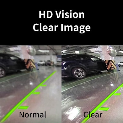 HD Waterproof CCD Rear View Camera with 8 LED Night Vision for Enhanced Reversing and Parking Assistance