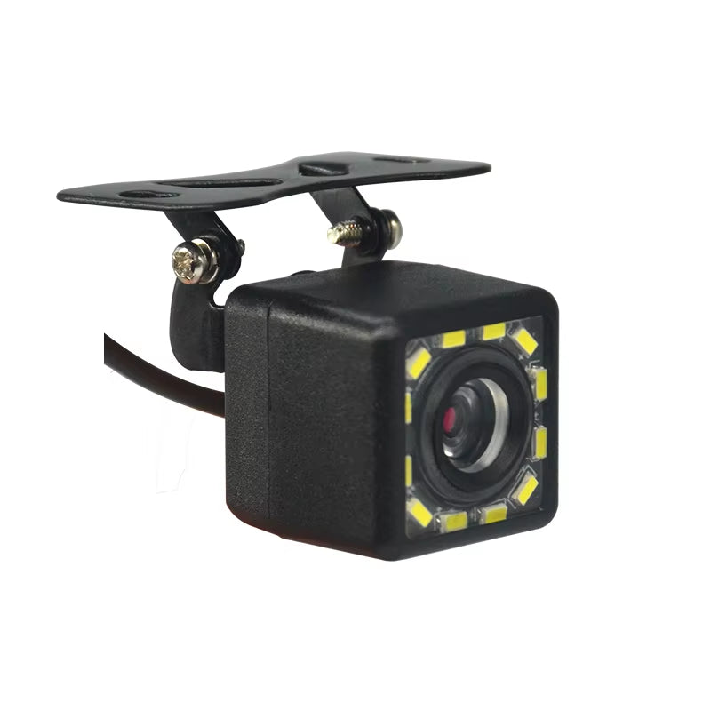 HD Waterproof CCD Rear View Camera with 8 LED Night Vision for Enhanced Reversing and Parking Assistance