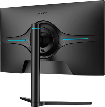 27-Inch FHD Monitor with Fast IPS Display (1920x1080, 165Hz, 1ms, DCI-P3 90%, DP 1.2, HDMI 1.4, Type-C Audio, 300 cd/m²), Adjustable Stand, Ultra-Narrow Bezel, Black and Blue
