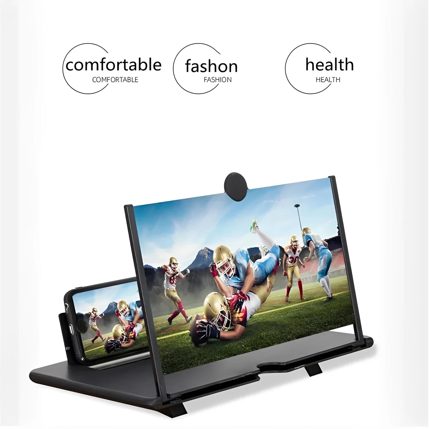 Phone Screen Magnifier – 3D HD Video Enlarger for Movies and Calls