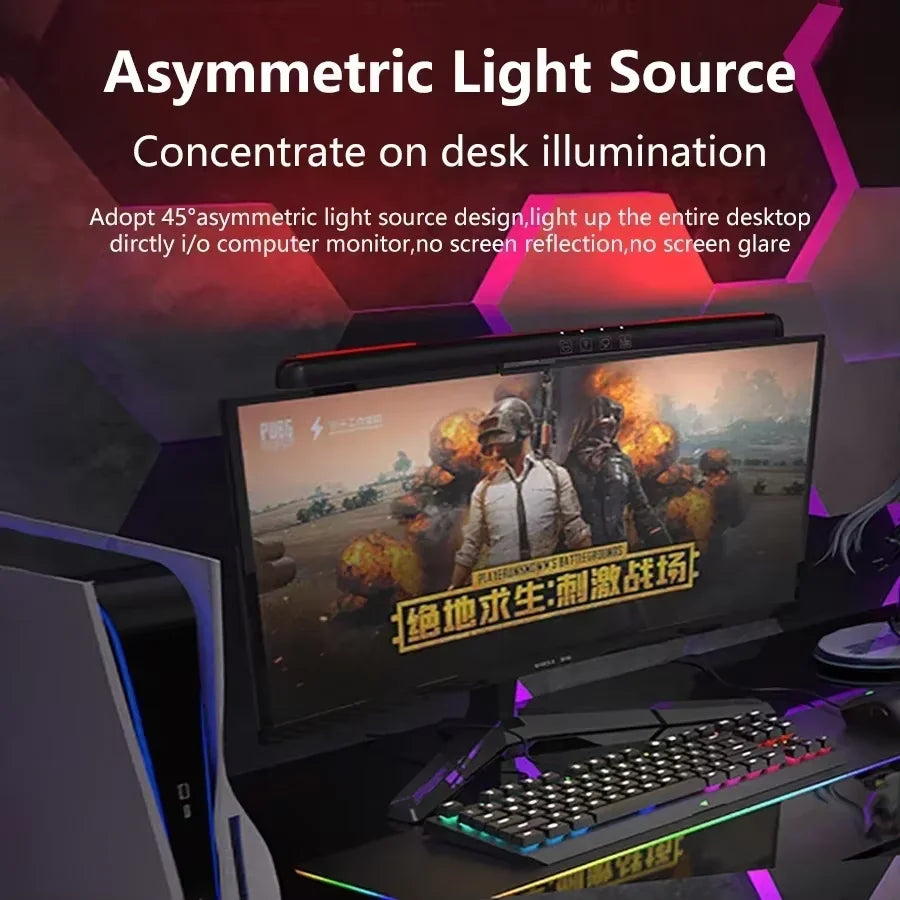 Monitor Light Bar – Glare-Free Desk Lamp for Screens