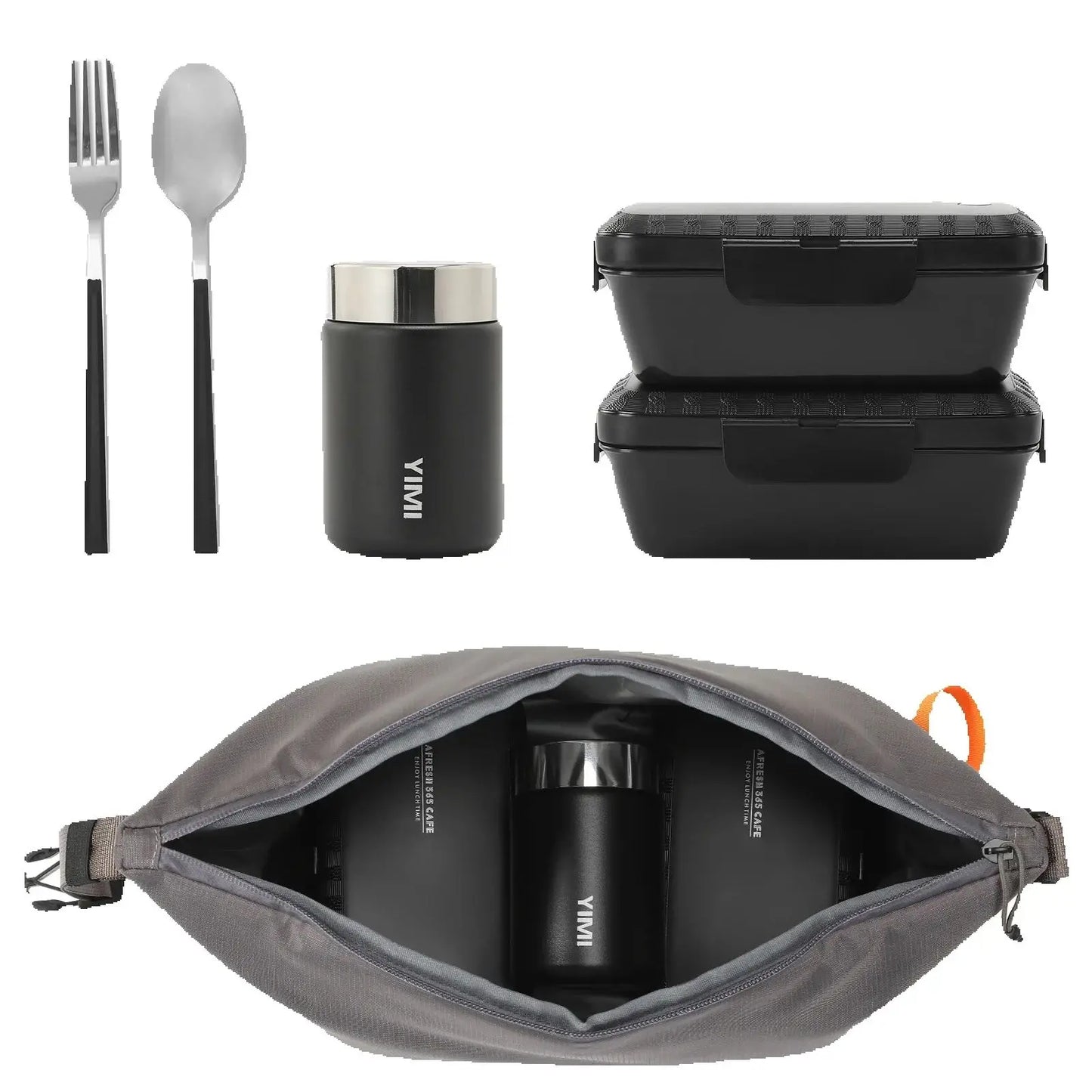 Insulated Lunch Bag – Portable Thermal Meal Carrier with Ice Pack