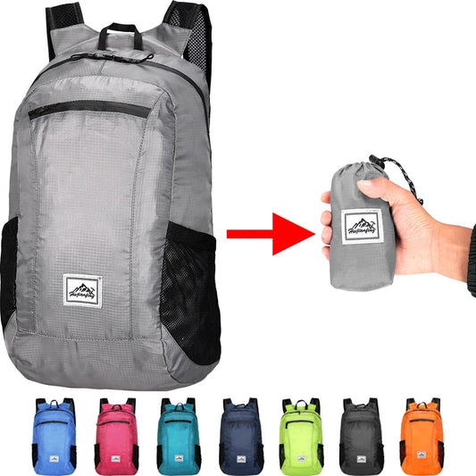 20L Foldable Backpack – Ultralight Packable Daypack for Travel