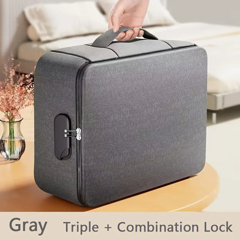Fireproof Document Bag – Waterproof Safe Storage for Important Papers