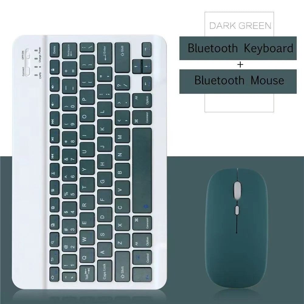 Wireless Mini Keyboard and Mouse Combo – 10-Inch Compact