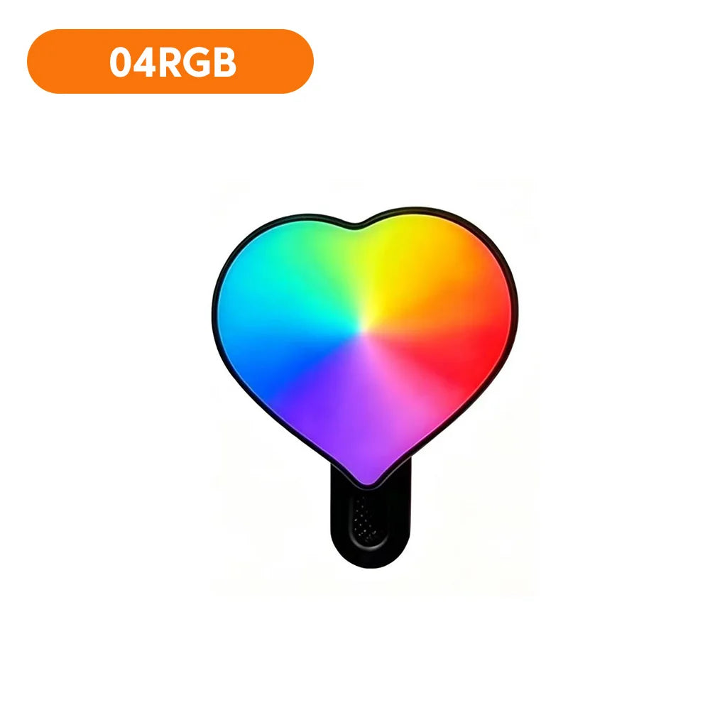 Mini Clip-On Selfie Light – 3-Mode Rechargeable LED for Phones