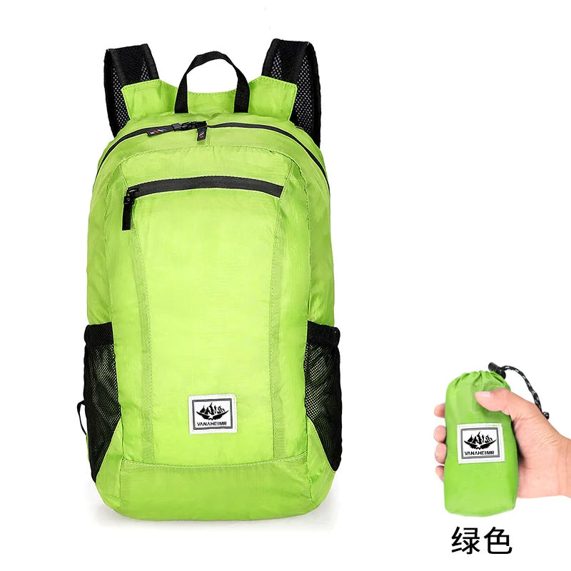 20L Foldable Backpack – Ultralight Packable Daypack for Travel