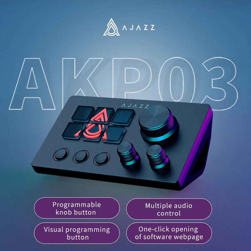 Programmable Mini Mechanical Keyboard – Macro Keys for Gaming