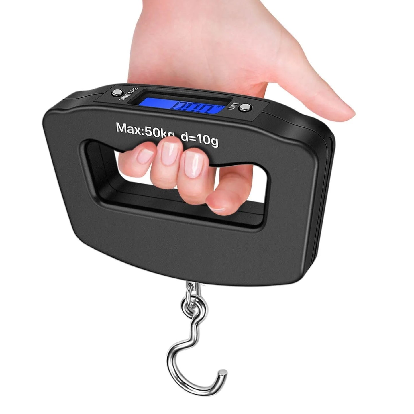 Digital Luggage Weight Scale – Portable Travel Scale up to 50kg