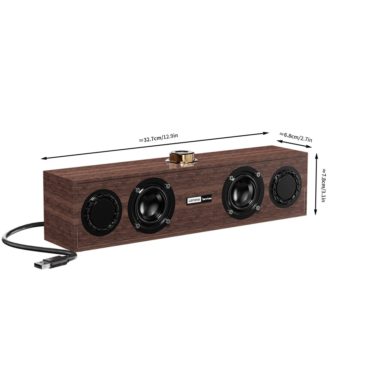 Retro Wooden Bluetooth Speaker – Vintage Sound with Modern Tech