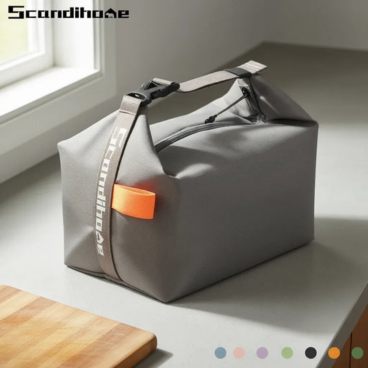 Insulated Lunch Bag – Portable Thermal Meal Carrier with Ice Pack