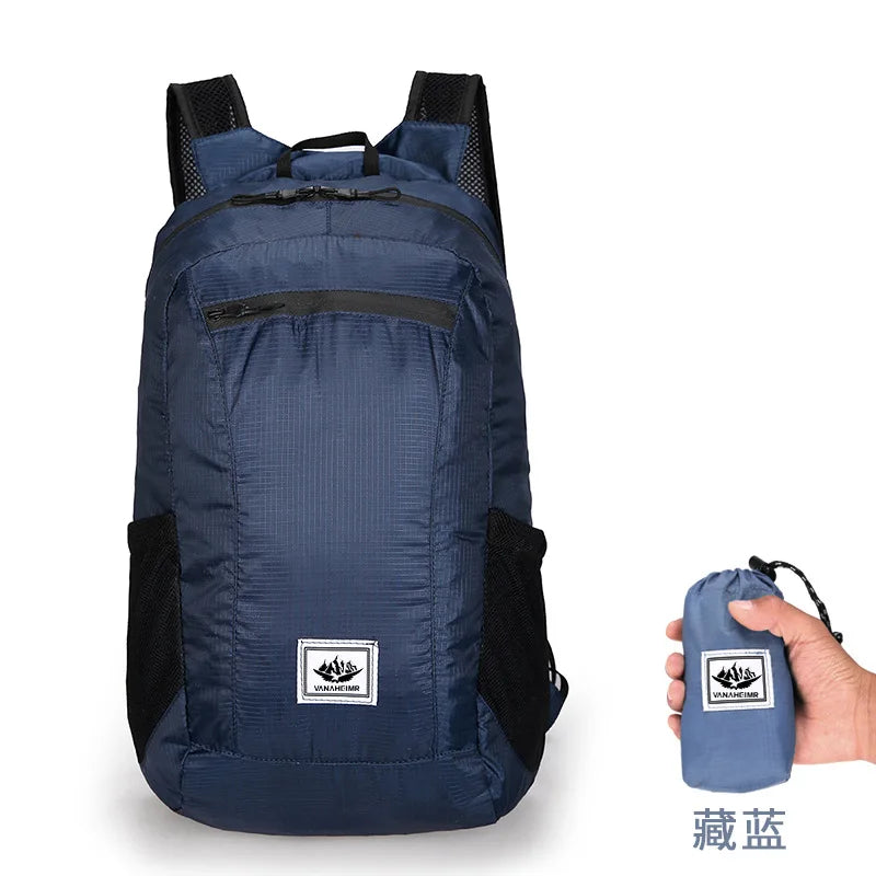 20L Foldable Backpack – Ultralight Packable Daypack for Travel