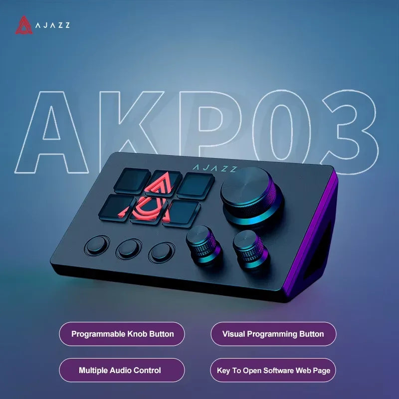 Programmable Mini Mechanical Keyboard – Macro Keys for Gaming