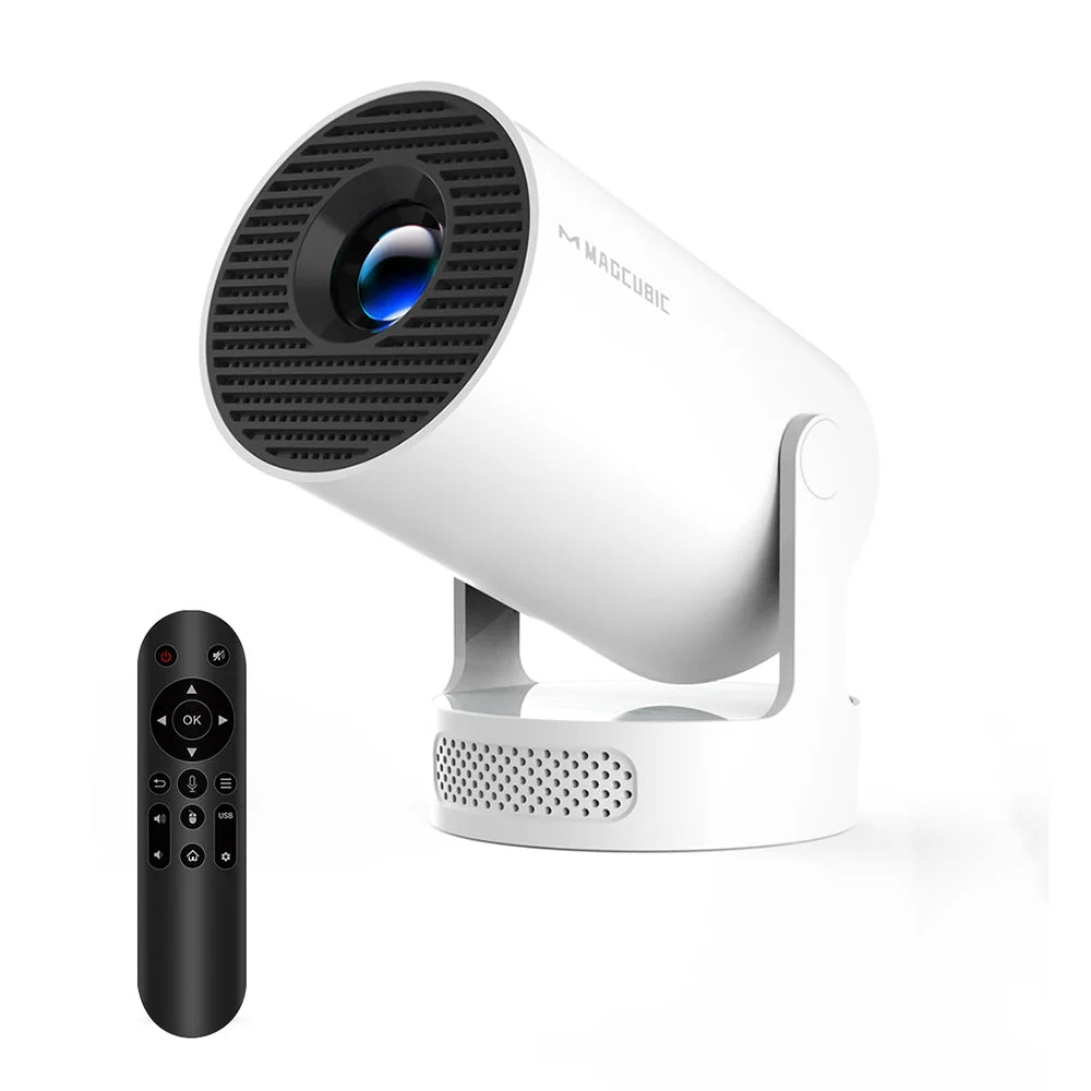 Mini Home Theater Projector – Streams Movies on Any Wall (Android Smart TV Built-In)
