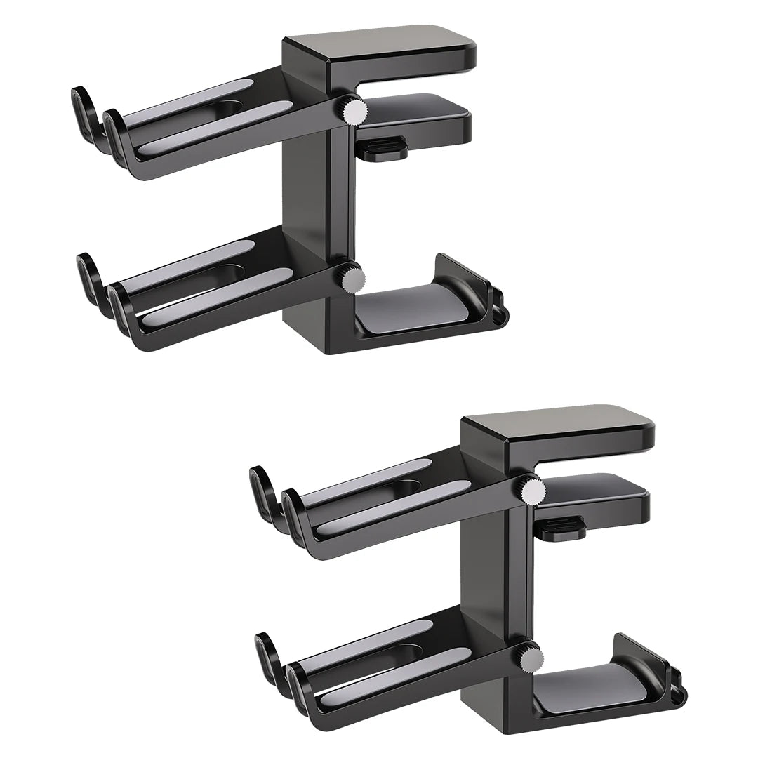 2-in-1 Gaming Headphone Stand with USB Ports