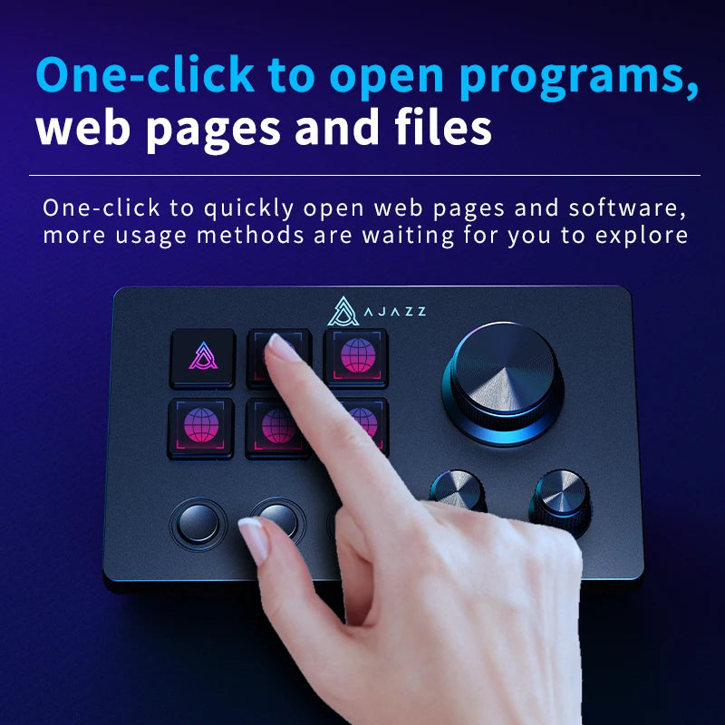 Programmable Mini Mechanical Keyboard – Macro Keys for Gaming