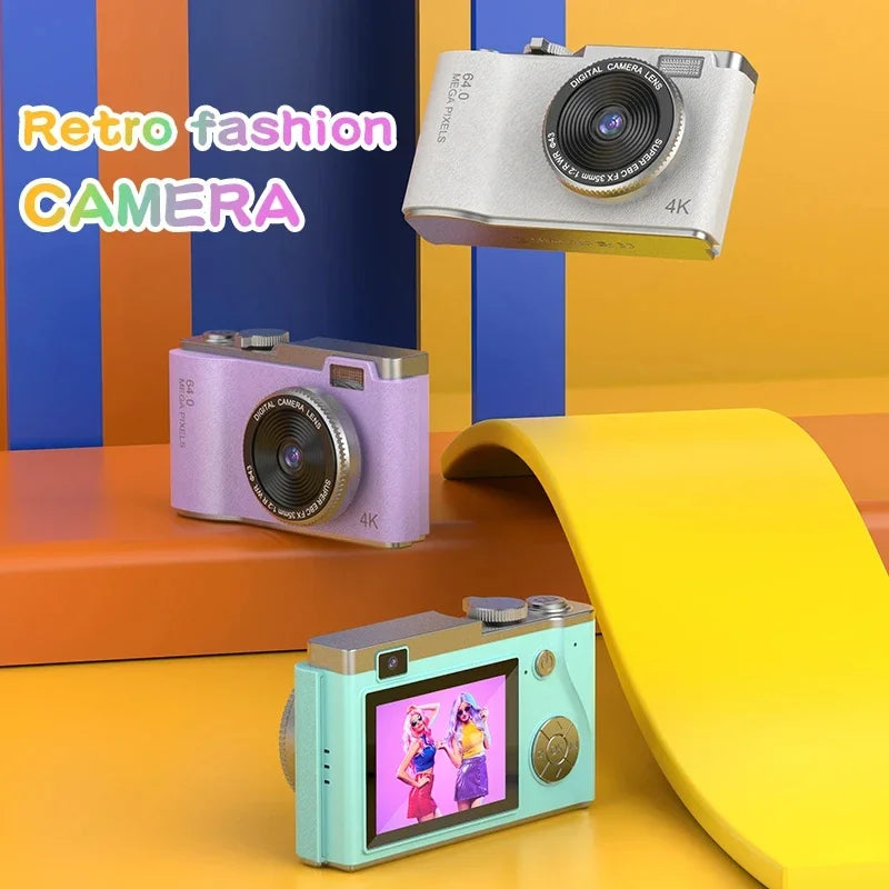 4K Digital Camera for Kids – 48MP Vlogging Camera with 2.4-Inch Screen