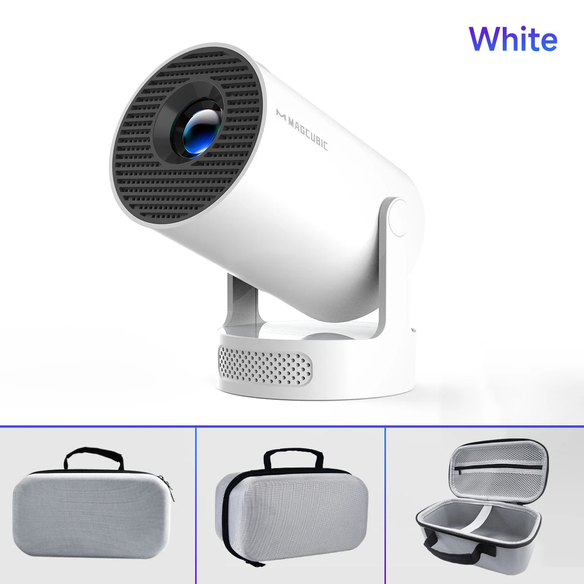 Mini Home Theater Projector – Streams Movies on Any Wall (Android Smart TV Built-In)