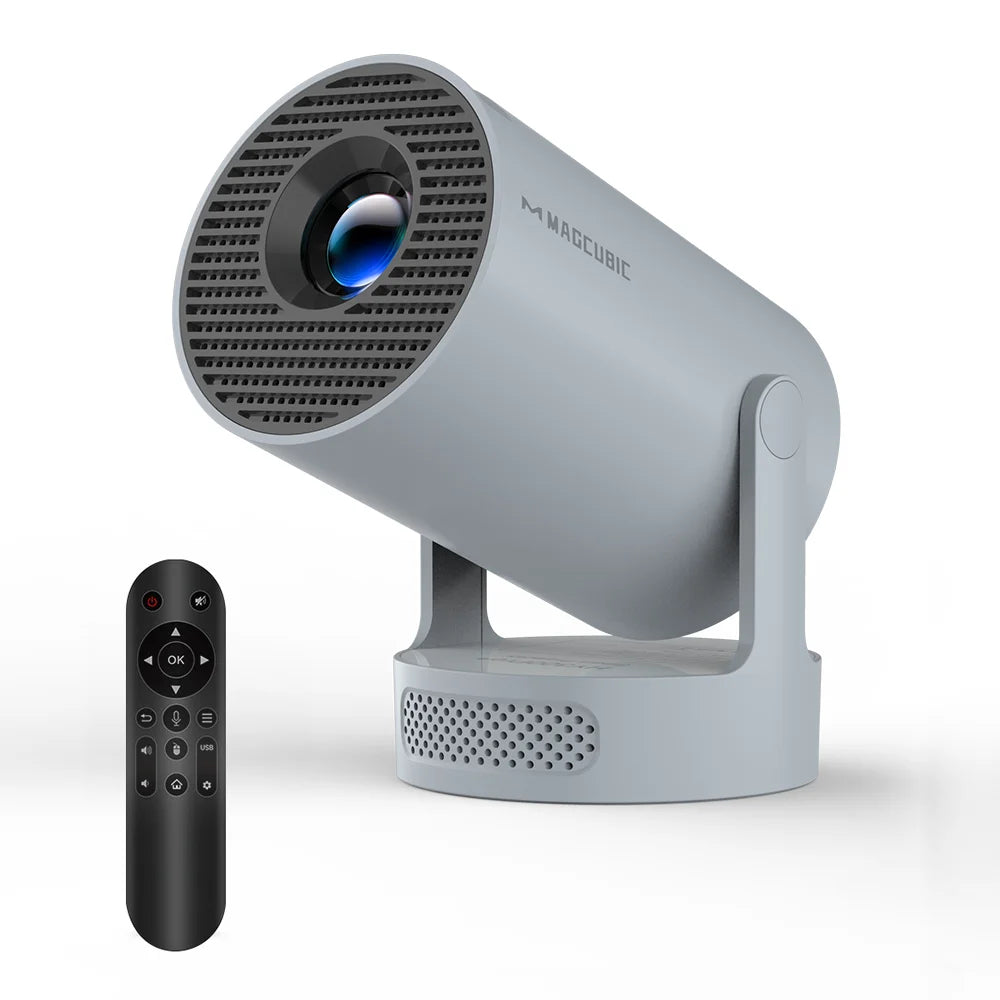 Mini Home Theater Projector – Streams Movies on Any Wall (Android Smart TV Built-In)