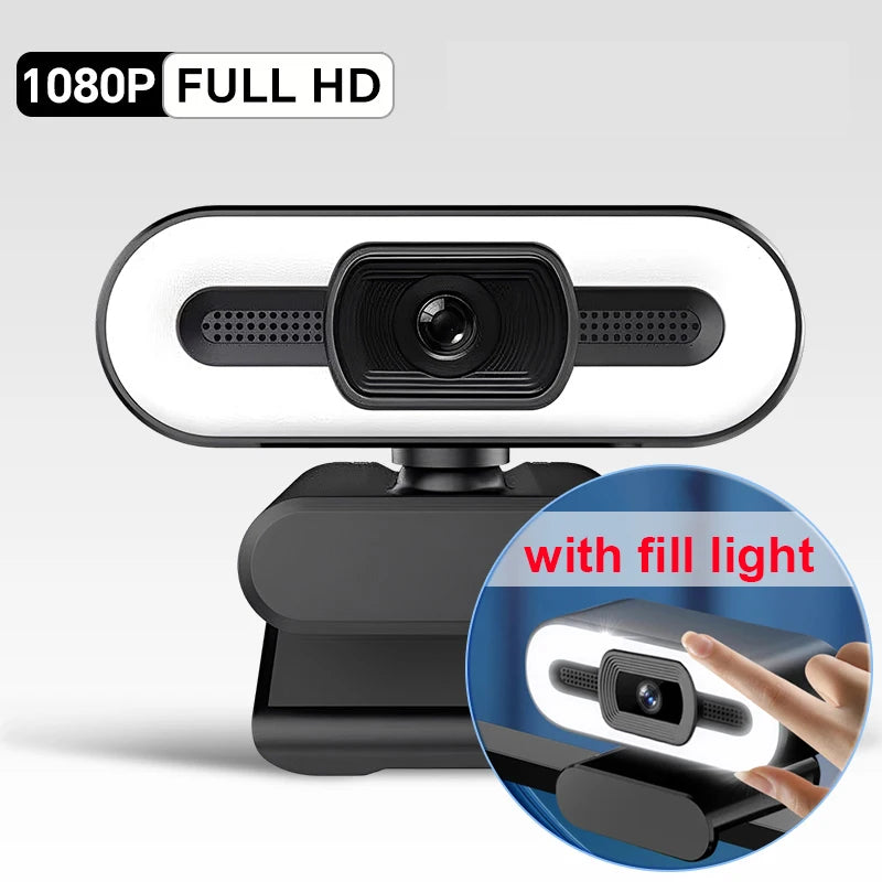 4K Webcam with Autofocus and Microphone – HD Streaming Camera