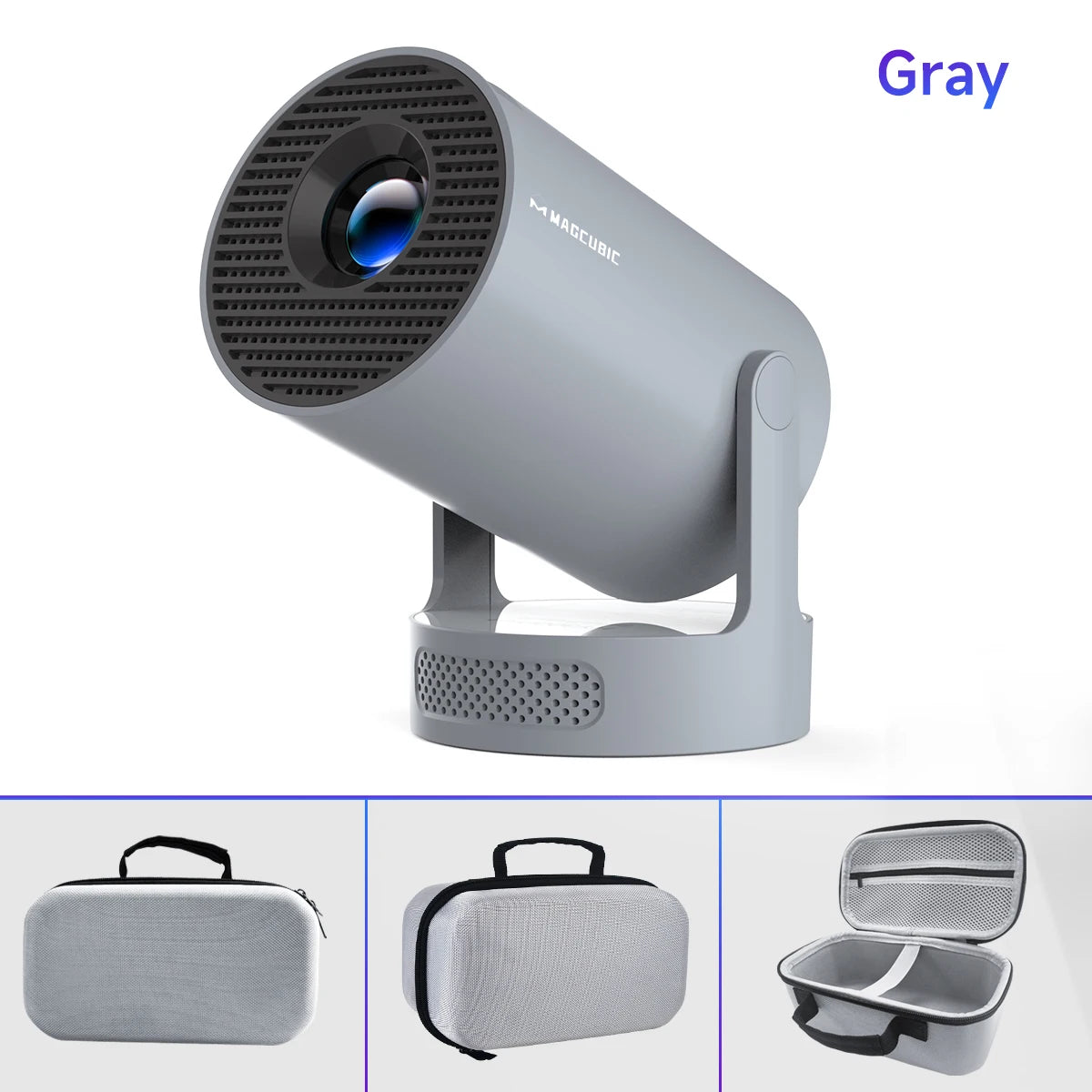 Mini Home Theater Projector – Streams Movies on Any Wall (Android Smart TV Built-In)