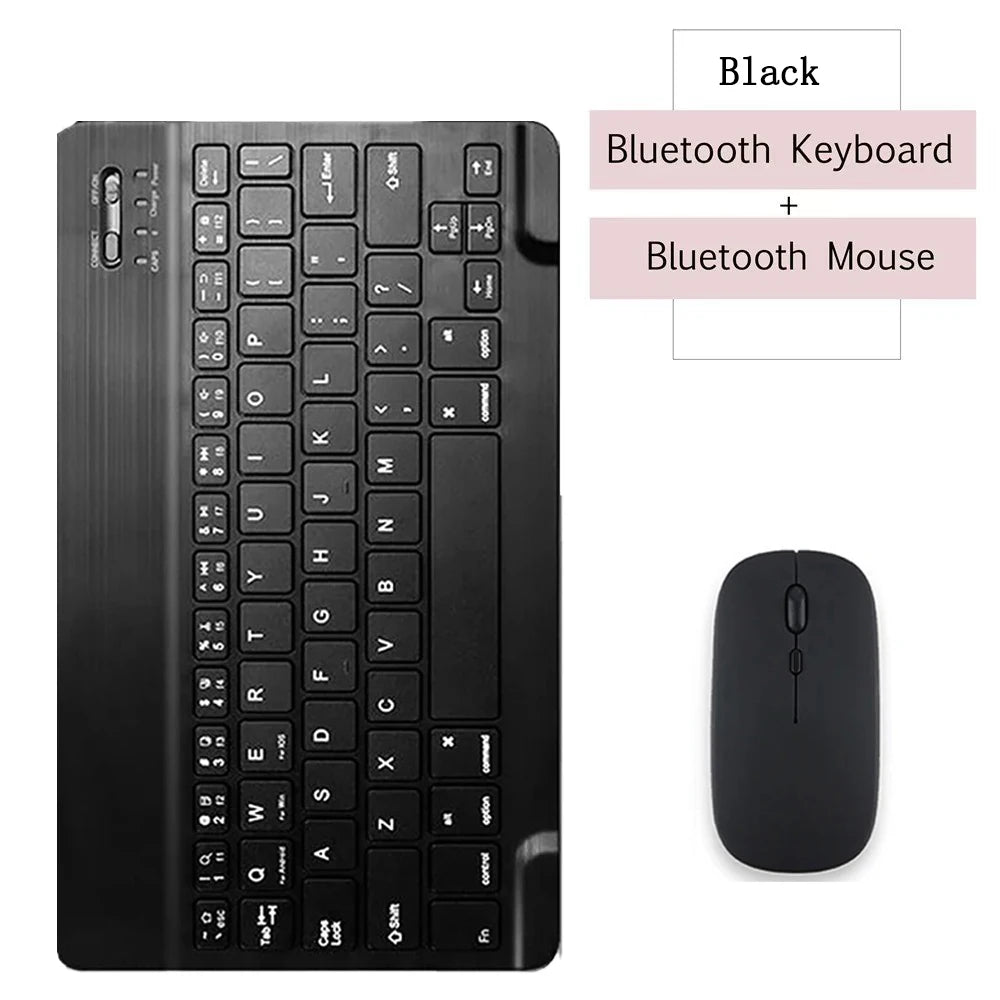 Wireless Mini Keyboard and Mouse Combo – 10-Inch Compact