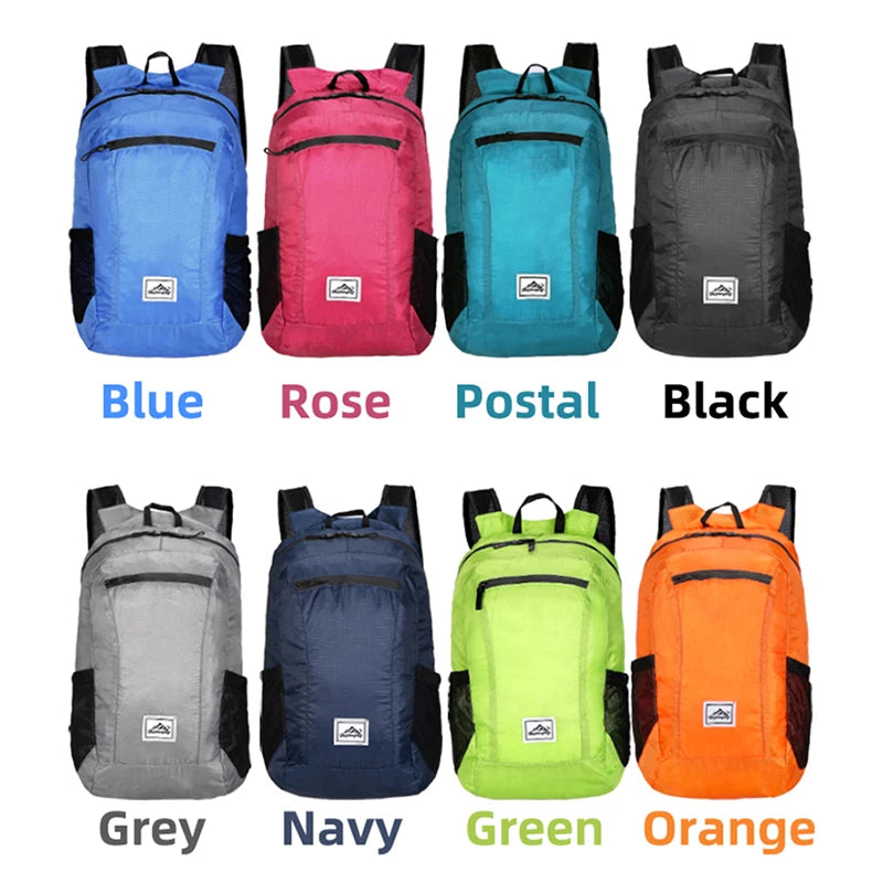 20L Foldable Backpack – Ultralight Packable Daypack for Travel