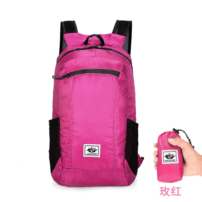 20L Foldable Backpack – Ultralight Packable Daypack for Travel