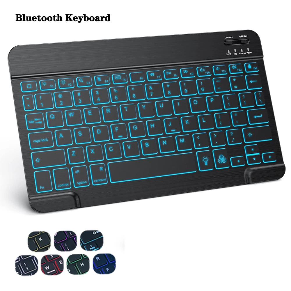 Wireless Mini Keyboard and Mouse Combo – 10-Inch Compact