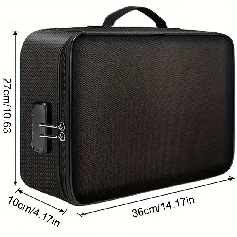 Fireproof Document Bag – Waterproof Safe Storage for Important Papers