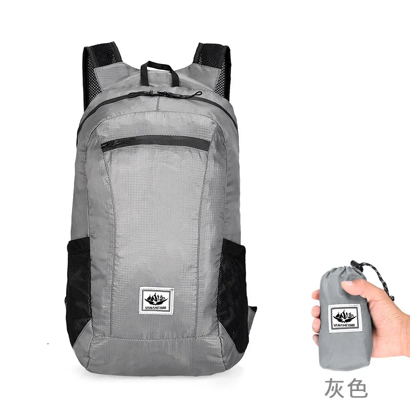 20L Foldable Backpack – Ultralight Packable Daypack for Travel
