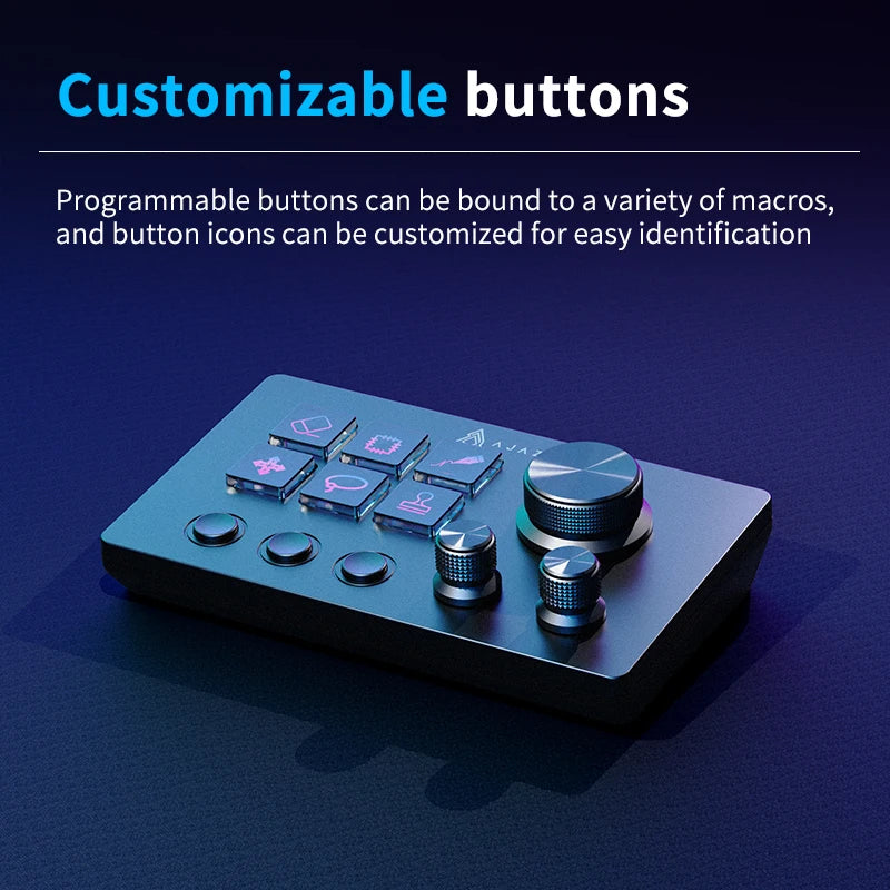 Programmable Mini Mechanical Keyboard – Macro Keys for Gaming