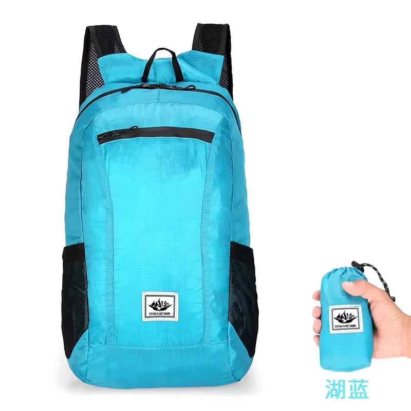 20L Foldable Backpack – Ultralight Packable Daypack for Travel