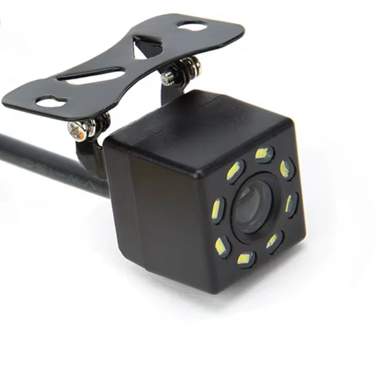 HD Waterproof CCD Rear View Camera with 8 LED Night Vision for Enhanced Reversing and Parking Assistance