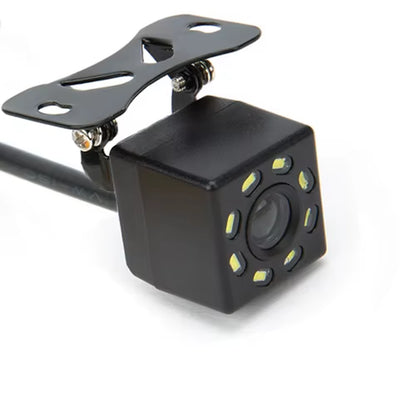 HD Waterproof CCD Rear View Camera with 8 LED Night Vision for Enhanced Reversing and Parking Assistance